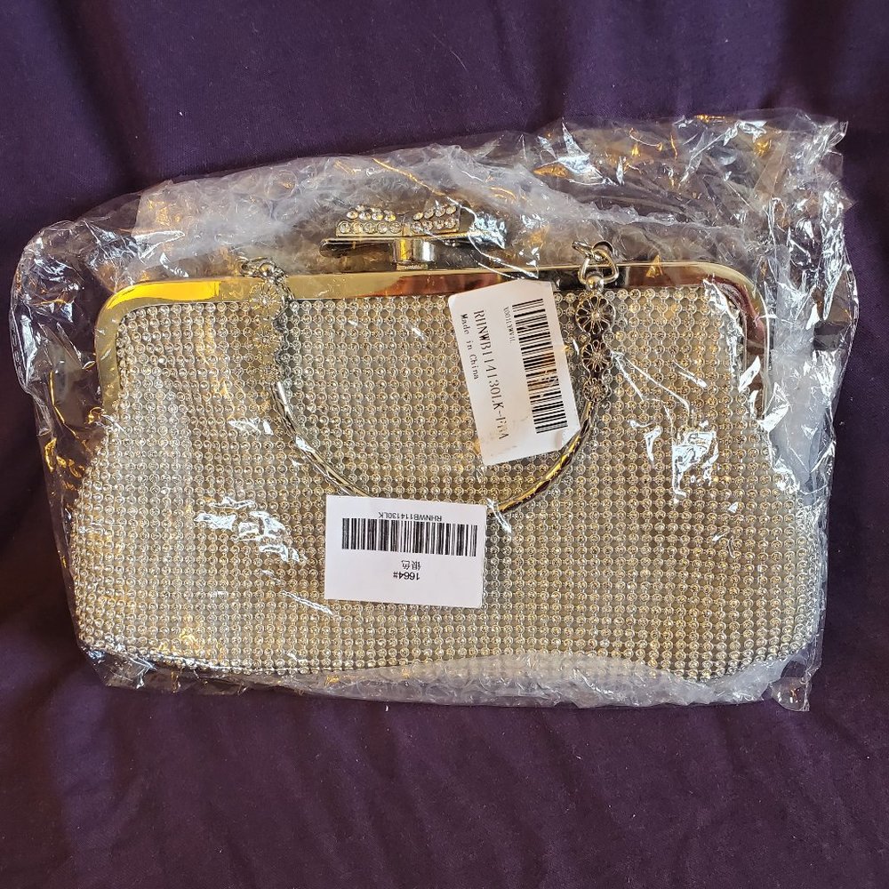 BRAND NEW Rhinestone purse